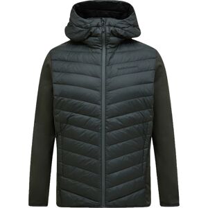 Peak Performance Men's Frost Down Hybrid Hood Olive Extreme S Peak Performance Men's Frost Down Hybrid Hood Olive Extreme S