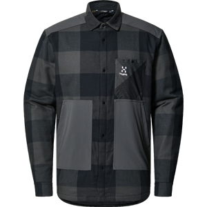 Haglöfs Men's Insulated Timmer Shirt True Black/Magnetite M Haglöfs Men's Insulated Timmer Shirt True Black/Magnetite M