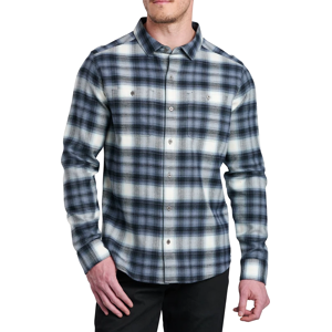 Kühl Men's Law Flannel Longsleeve Shirt Mineral Ice M Kühl Men's Law Flannel Longsleeve Shirt Mineral Ice M
