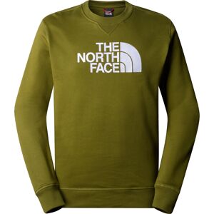 The North Face Men's Drew Peak Crew Forest Olive S The North Face Men's Drew Peak Crew Forest Olive S