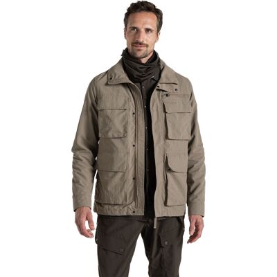 Craghoppers Men's NosiLife Adventure Jacket IV Pebble S Craghoppers Men's NosiLife Adventure Jacket IV Pebble S