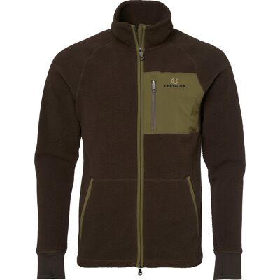 Chevalier Men's Pax Light Pile Jacket Leather Brown S Chevalier Men's Pax Light Pile Jacket Leather Brown S