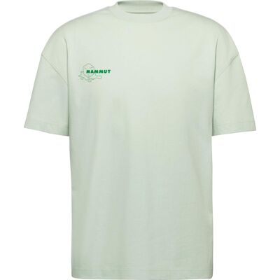 Mammut Men's Base Relaxed T-Shirt Glacier Silver Sage M Mammut Men's Base Relaxed T-Shirt Glacier Silver Sage M