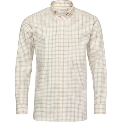 Chevalier Men's Baron Shooting Fit Stretch Shirt Stormy Blue Tattersall XL Chevalier Men's Baron Shooting Fit Stretch Shirt Stormy Blue Tattersall XL