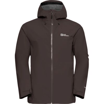 Jack Wolfskin Men's Highest Peak 3-Layer Jacket Peat M Jack Wolfskin Men's Highest Peak 3-Layer Jacket Peat M