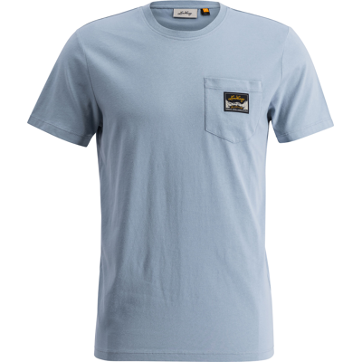 Lundhags Men's Knak Tee Faded Denim XXL Lundhags Men's Knak Tee Faded Denim XXL