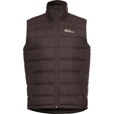 Jack Wolfskin Men's Ather Down Vest Peat M Jack Wolfskin Men's Ather Down Vest Peat M