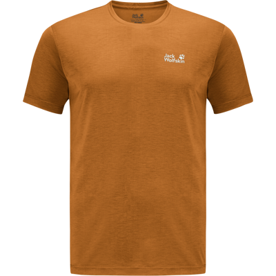 Jack Wolfskin Men's Vonnan Shortsleeve Tee Autumn Leaves S Jack Wolfskin Men's Vonnan Shortsleeve Tee Autumn Leaves S