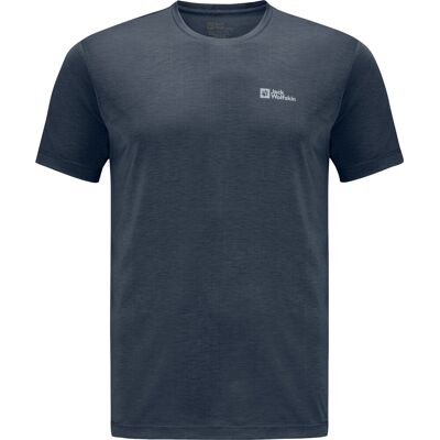 Jack Wolfskin Men's Vonnan Shortsleeve Tee Midnight Sky XL Jack Wolfskin Men's Vonnan Shortsleeve Tee Midnight Sky XL