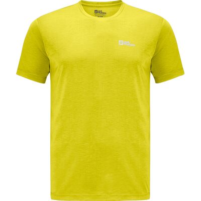 Jack Wolfskin Men's Vonnan Shortsleeve Tee Chartreuse XL Jack Wolfskin Men's Vonnan Shortsleeve Tee Chartreuse XL
