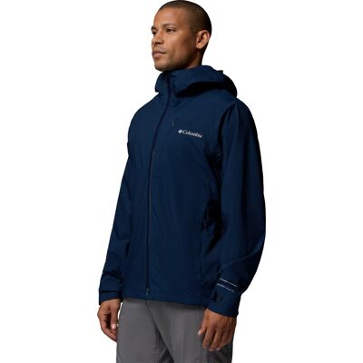 Columbia Men's Trailborne 2.5L Packable Waterproof Jacket Collegiate Navy M Columbia Men's Trailborne 2.5L Packable Waterproof Jacket Collegiate Navy M