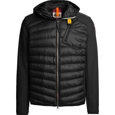 Parajumpers Men's Nolan Hybrid Jacket Black XL Parajumpers Men's Nolan Hybrid Jacket Black XL
