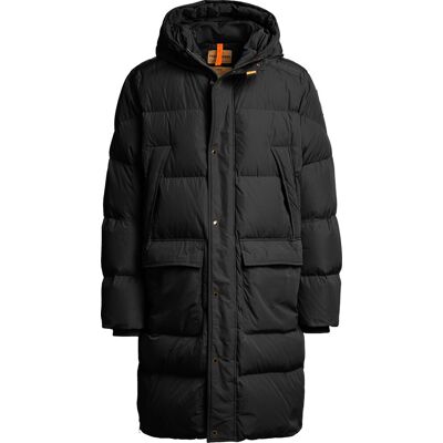 Parajumpers Men's Long Bear Hooded Parka Black S Parajumpers Men's Long Bear Hooded Parka Black S