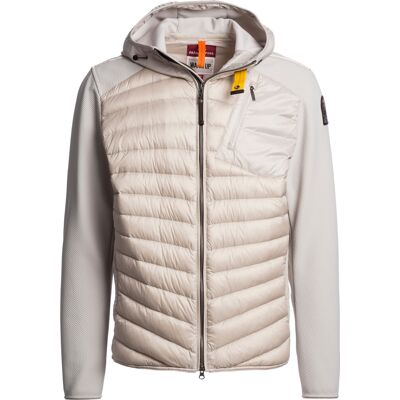 Parajumpers Men's Nolan Hybrid Jacket Pelican XXL Parajumpers Men's Nolan Hybrid Jacket Pelican XXL