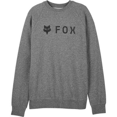 Fox Men's Absolute Fleece Crew Heather Graphite XL Fox Men's Absolute Fleece Crew Heather Graphite XL