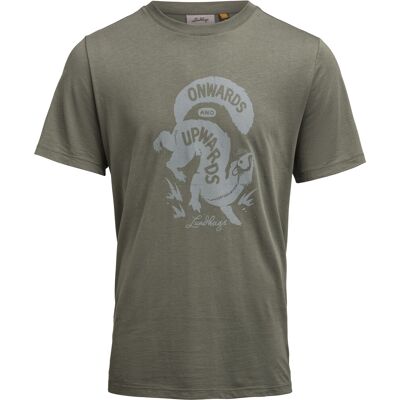 Lundhags Men's Järpen Printed T-Shirt Aloe Green XXL Lundhags Men's Järpen Printed T-Shirt Aloe Green XXL