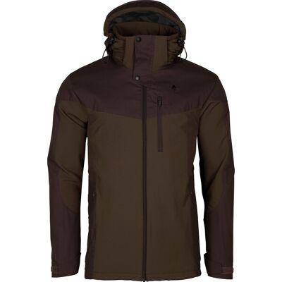 Pinewood Men's Finnveden Hybrid Jacket Dark Brown L Pinewood Men's Finnveden Hybrid Jacket Dark Brown L