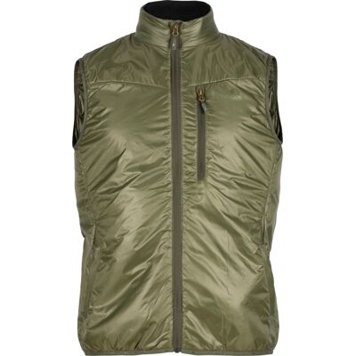 Pinewood Men's Wool Insulated Midlayer Vest Moss Green S Pinewood Men's Wool Insulated Midlayer Vest Moss Green S