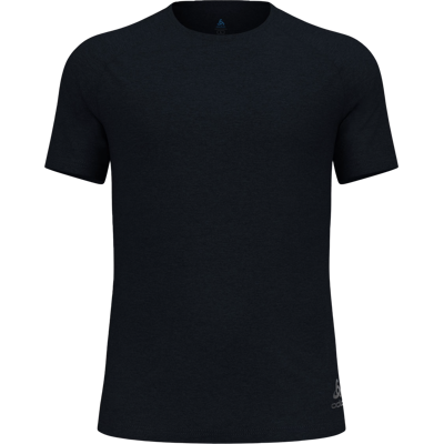 Odlo Men's T-Shirt Crew Neck S/S Essential 365 Black Melange L Odlo Men's T-Shirt Crew Neck S/S Essential 365 Black Melange L
