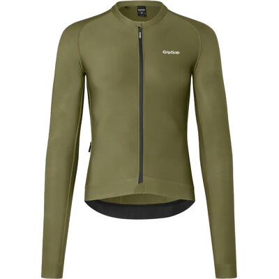 Gripgrab Men's Pacr Long Sleeve Jersey Olive Green L Gripgrab Men's Pacr Long Sleeve Jersey Olive Green L