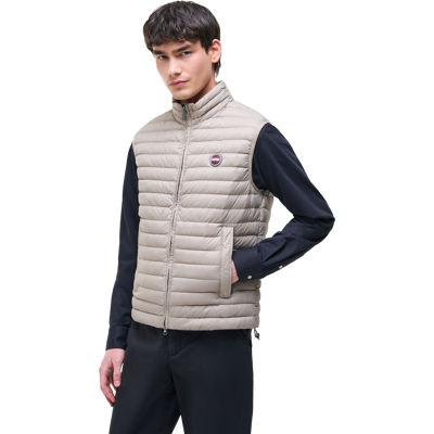 Colmar Men's Lightweight Down Vest Chipmunk Ice 48 Colmar Men's Lightweight Down Vest Chipmunk Ice 48