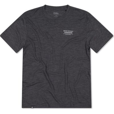 Mons Royale Men's Zephyr Merino Tencel T-Shirt Smoke M Mons Royale Men's Zephyr Merino Tencel T-Shirt Smoke M