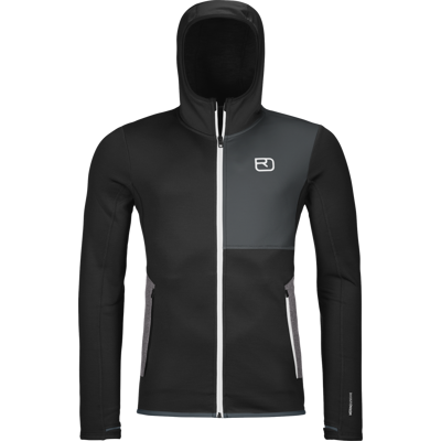 Ortovox Men's Fleece Hoody Black Raven S Ortovox Men's Fleece Hoody Black Raven S