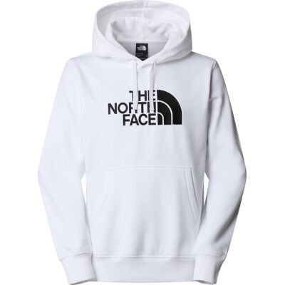 The North Face Men's Drew Peak Hoodie TNF White/TNF Black S The North Face Men's Drew Peak Hoodie TNF White/TNF Black S