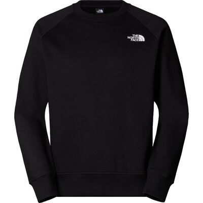 The North Face Men's Raglan Redbox Crew TNF Black S The North Face Men's Raglan Redbox Crew TNF Black S