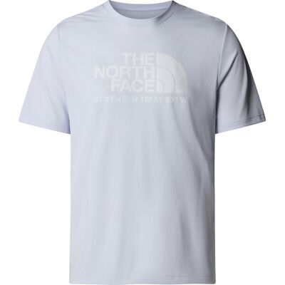 The North Face Men's 24/7 Logo Graphic Short Sleeve T-Shirt Mystic Haze S The North Face Men's 24/7 Logo Graphic Short Sleeve T-Shirt Mystic Haze S