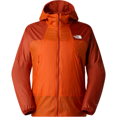 The North Face Men's Ridgelite FUTUREFLEECE Wind Jacket Lava Red/Iron Clay S The North Face Men's Ridgelite FUTUREFLEECE Wind Jacket Lava Red/Iron Clay S