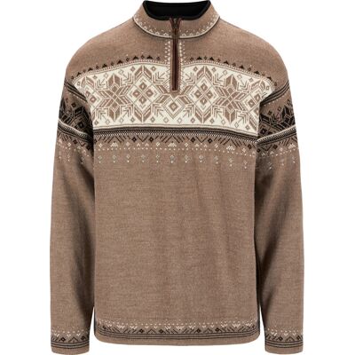 Dale of Norway Men's Blyfjell Knit Sweater Mountain Stone/Offwhite M Dale of Norway Men's Blyfjell Knit Sweater Mountain Stone/Offwhite M