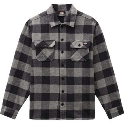 Dickies Men's Sacramento Shirt Grey Melange S Dickies Men's Sacramento Shirt Grey Melange S