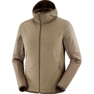 Salomon Men's Outline Hybrid Warm Shitake S Salomon Men's Outline Hybrid Warm Shitake S