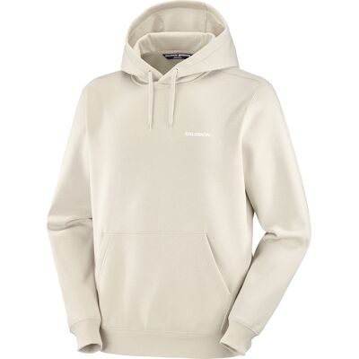 Salomon Men's Logo Hoodie Rainy Day S Salomon Men's Logo Hoodie Rainy Day S