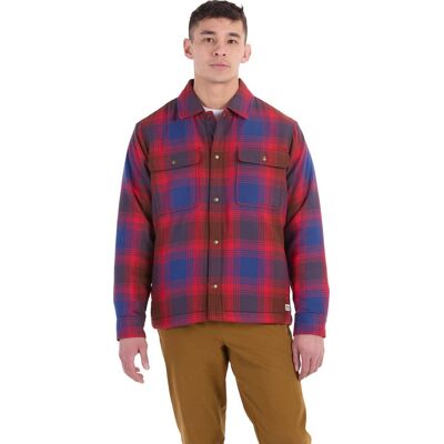 Marmot Men's Ridgefield Sherpa Flannel Shirt Jacket Team Red M Marmot Men's Ridgefield Sherpa Flannel Shirt Jacket Team Red M