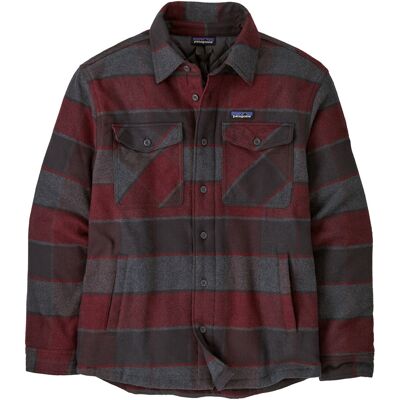 Patagonia Men's Lw Insulated Fjord Flannel Shirt William: Ink Black S Patagonia Men's Lw Insulated Fjord Flannel Shirt William: Ink Black S