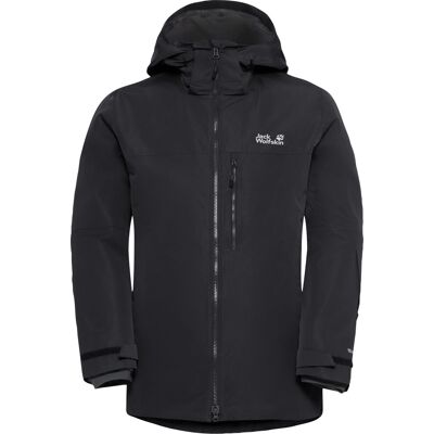 Jack Wolfskin Men's Flowline 3in1 Jacket Black M Jack Wolfskin Men's Flowline 3in1 Jacket Black M