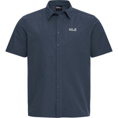 Jack Wolfskin Men's Prelight Suncool Shirt Midnight Sky M Jack Wolfskin Men's Prelight Suncool Shirt Midnight Sky M