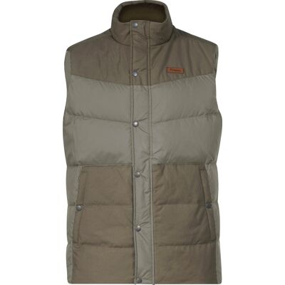 Bergans - Nordmarka Outdoor Down Vest - Green Mud - M - Vest Bergans - Nordmarka Outdoor Down Vest - Green Mud - M - Vest