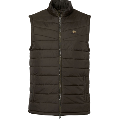 Chevalier Men's Quintin Padded Vest Leather Brown XL Chevalier Men's Quintin Padded Vest Leather Brown XL