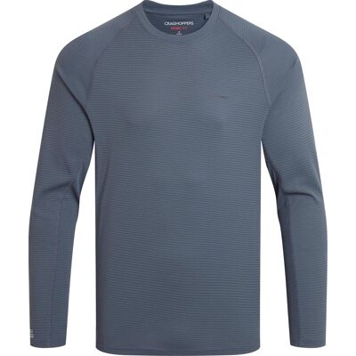 Craghoppers Men's NosiLife SolarShield+ Long Sleeved T-Shirt Dark Pewter XL Craghoppers Men's NosiLife SolarShield+ Long Sleeved T-Shirt Dark Pewter XL