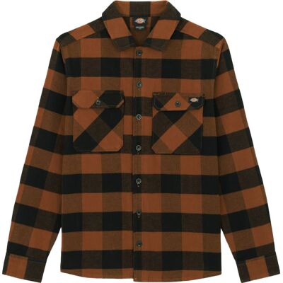 Dickies Men's Sacramento Shirt Toffee XS Dickies Men's Sacramento Shirt Toffee XS