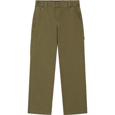 Dickies Men's Carpenter Canvas Pant Military Green 33 32 Dickies Men's Carpenter Canvas Pant Military Green 33 32