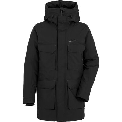 Didriksons Men's Drew Parka 8 Black XXL Didriksons Men's Drew Parka 8 Black XXL