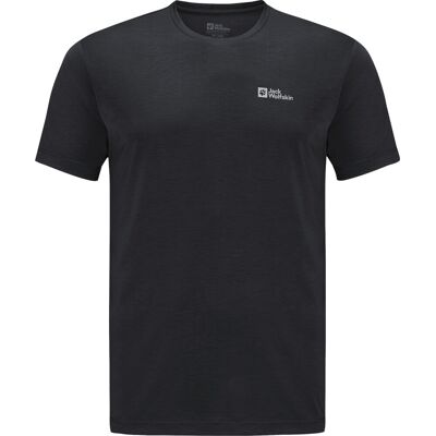 Jack Wolfskin Men's Vonnan Shortsleeve Tee Phantom S Jack Wolfskin Men's Vonnan Shortsleeve Tee Phantom S