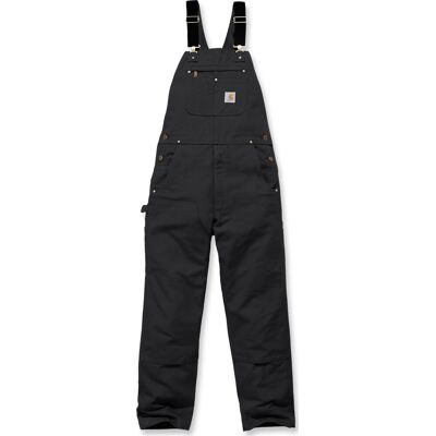 Carhartt Men's Bib Overall Black W38/L32 Carhartt Men's Bib Overall Black W38/L32