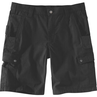 Carhartt Men's Ripstop Cargo Work Short Black W32 Carhartt Men's Ripstop Cargo Work Short Black W32