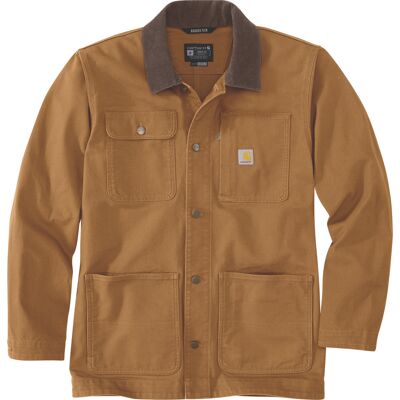 Carhartt Men's Duck Loose Fit Chore Coatt ® Brown L Carhartt Men's Duck Loose Fit Chore Coatt ® Brown L