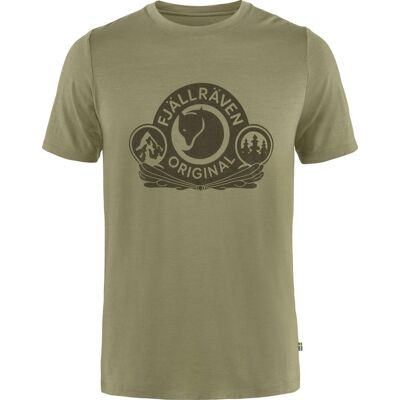 Fjällräven Men's Abisko Wool Classic SS Light Olive XS Fjällräven Men's Abisko Wool Classic SS Light Olive XS